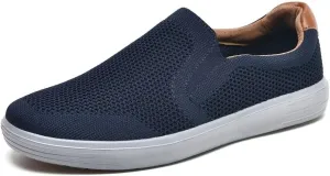 TIOSEBON Men's Mesh Slip on Walking Shoes-Comfortable Drving Loafer Fashion Sneaker