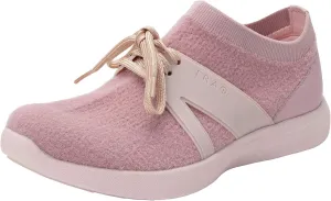 TRAQ by Alegria Qool Womens Smart Walking Shoe The Fuzz Blush 12 M US