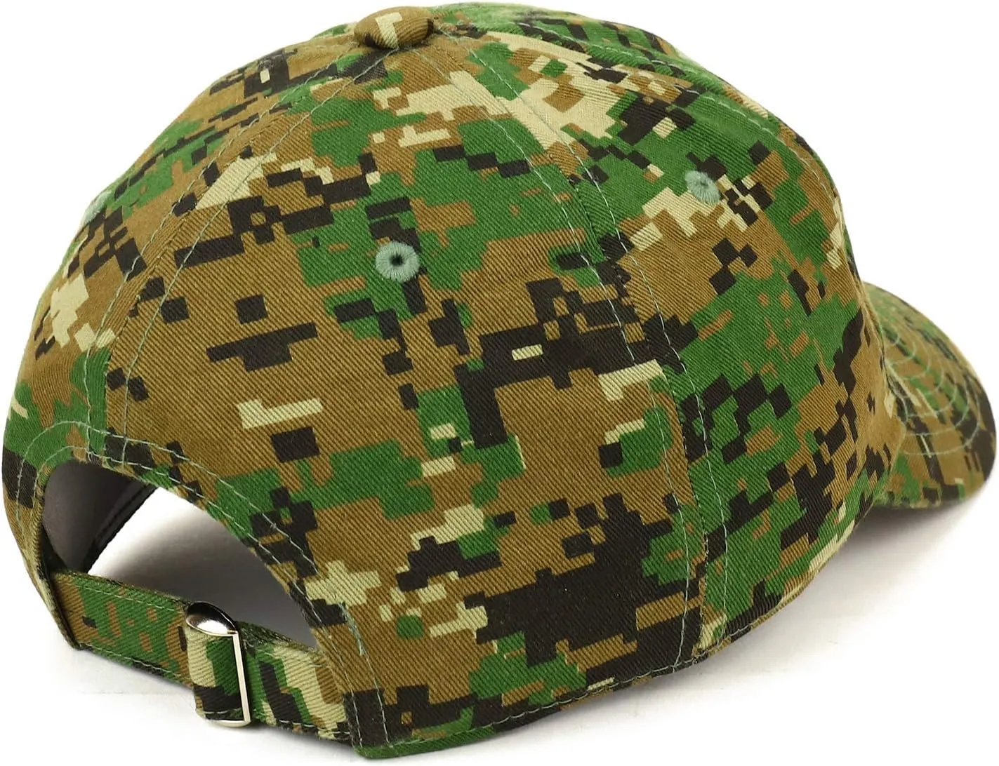 Trendy Apparel Shop Best Papa Ever One Line Embroidered Soft Crown 100% Brushed Cotton Cap