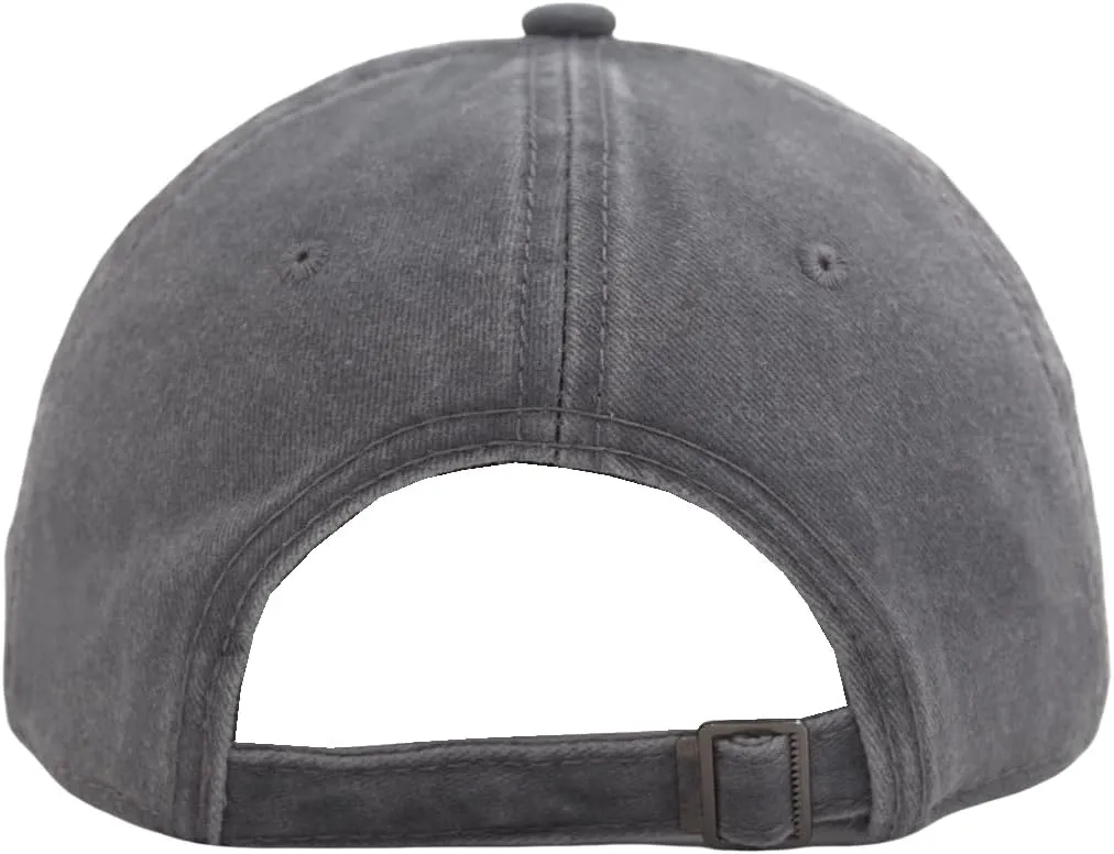 TSSGBL Vintage Cotton Washed Baseball Caps Unstructured Low Profile Adjustable Distressed Dad Hat for Men Women S-M-L-XXL