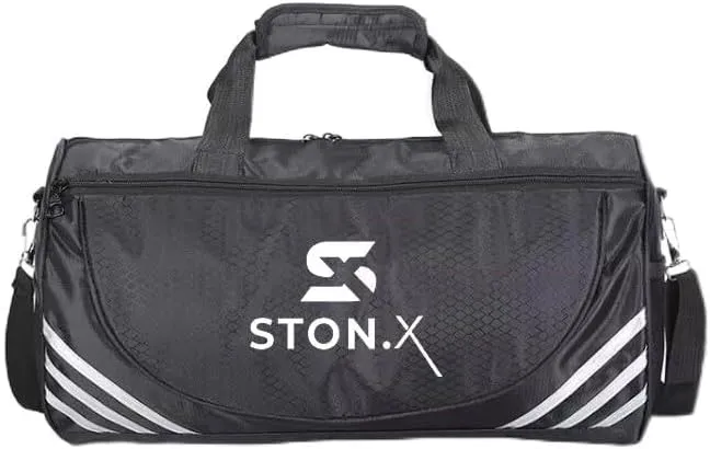 Unisex Gym Duffel Bag – 24L Waterproof Sports Bag with Shoe Compartment & Pockets – Lightweight Travel Workout Bag for Men & Women