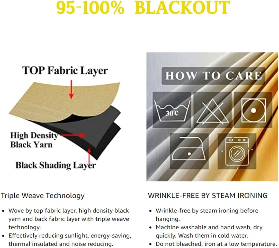 Universe Blackout Curtains,Planet Slider Curtains for Sliding Glass Doors Darkout Curtains for Bedroom 72in Width by 72in Height