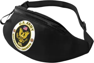 US Army MOS 88L Watercraft Engineer Waist Bag Waterproof Sports Running Belt Bag Fanny Pack