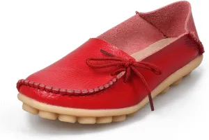 VenusCelia Women's Breathable Comfort Walking Office Flat Loafer
