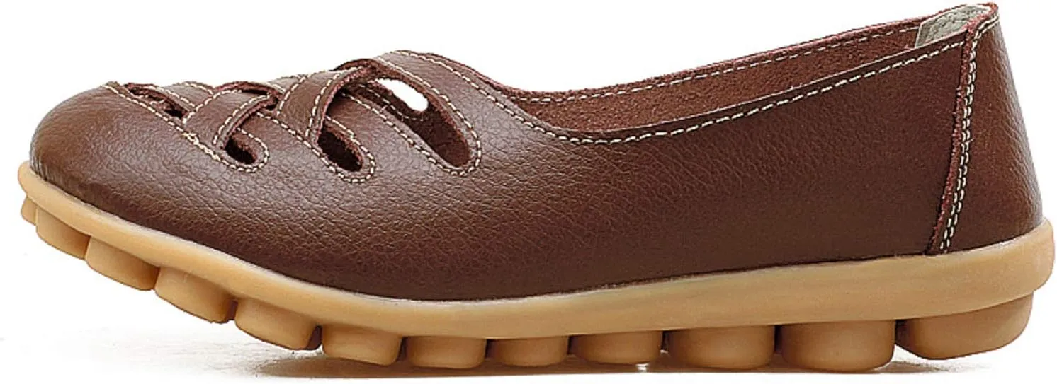 VenusCelia Women's Comfort Walking Casual Flat Loafer