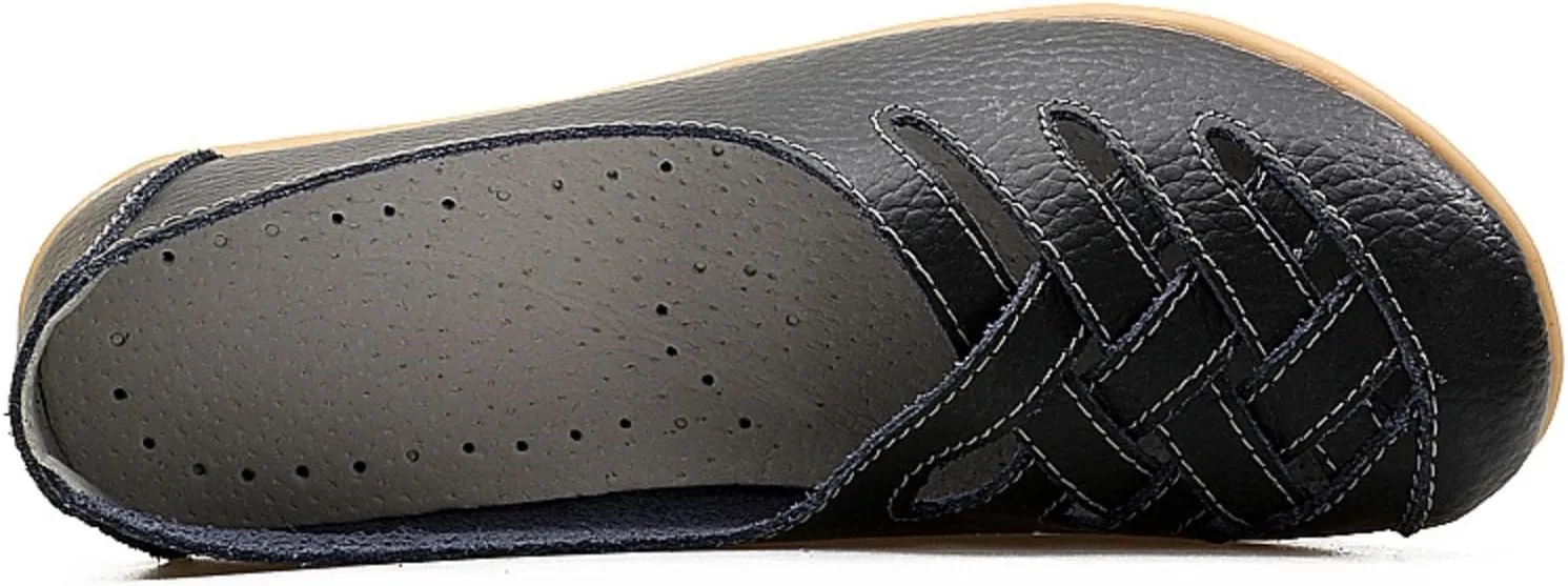 VenusCelia Women's Comfort Walking Casual Flat Loafer