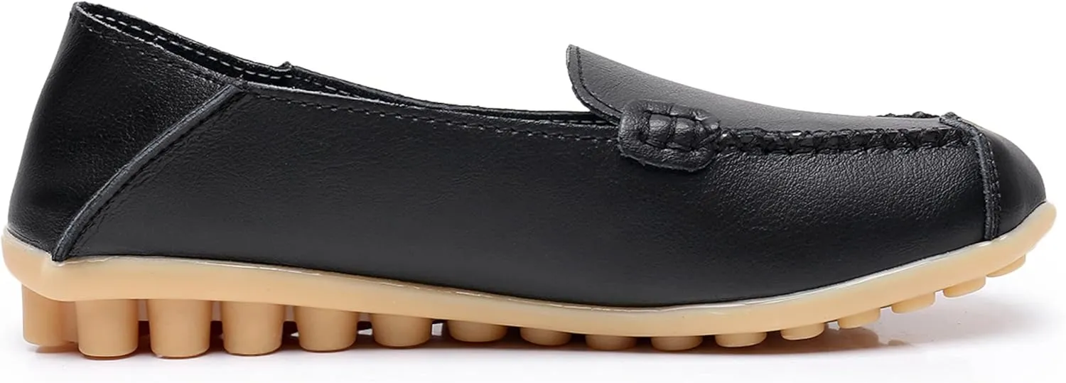 VenusCelia Women's Comfort Walking on Clouds Flat Loafer