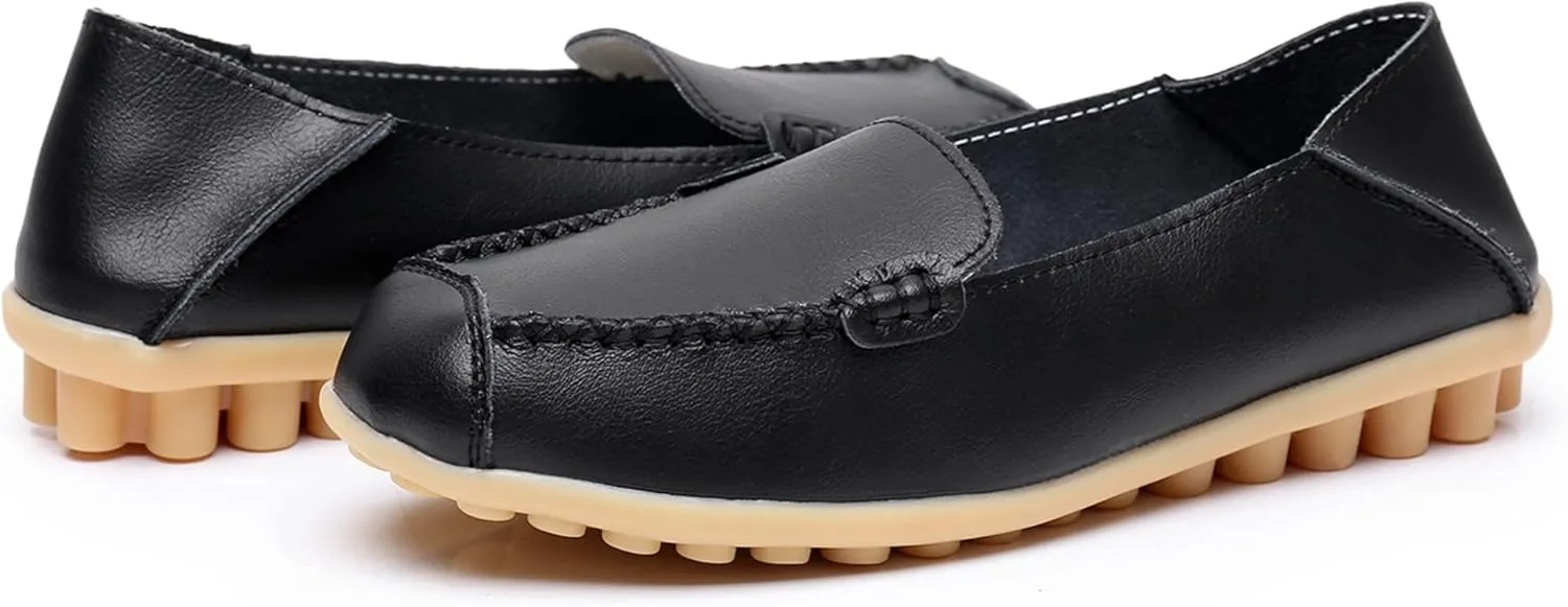 VenusCelia Women's Comfort Walking on Clouds Flat Loafer