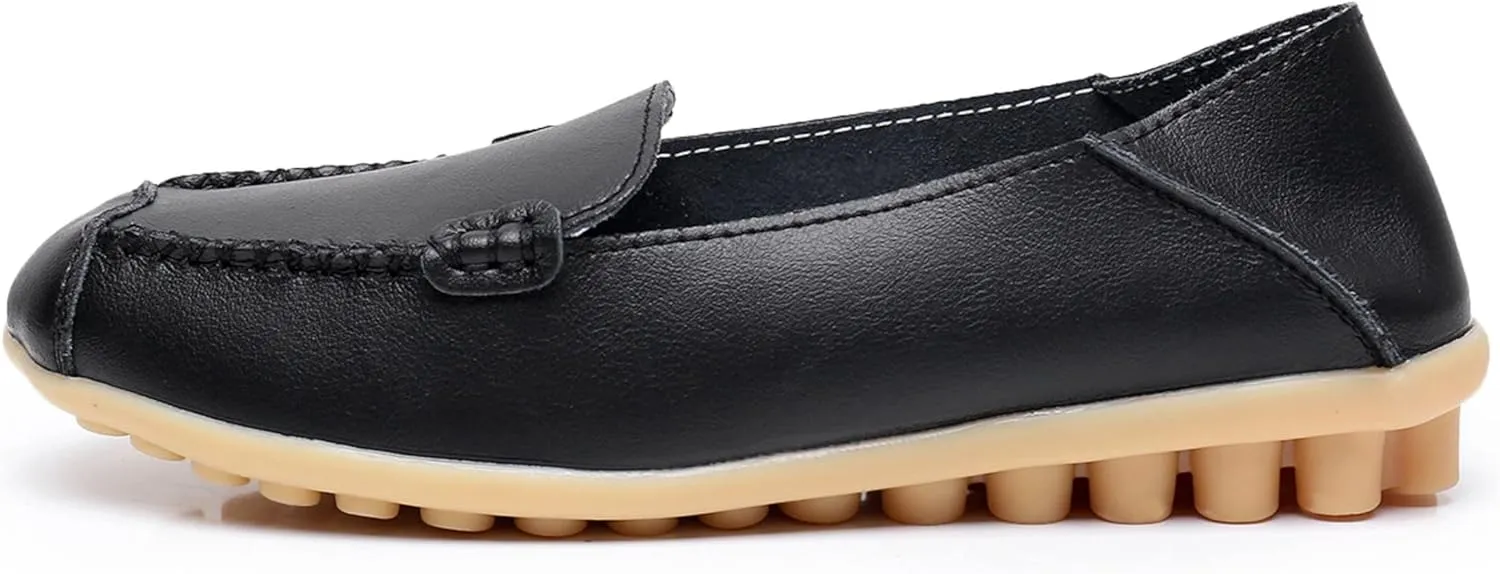 VenusCelia Women's Comfort Walking on Clouds Flat Loafer