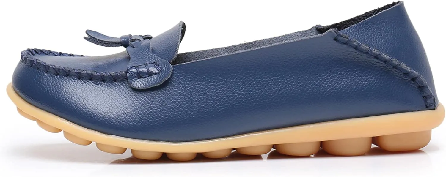 VenusCelia Women's Decoration Comfort Walking Flat Loafer