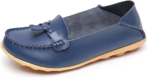 VenusCelia Women's Decoration Comfort Walking Flat Loafer