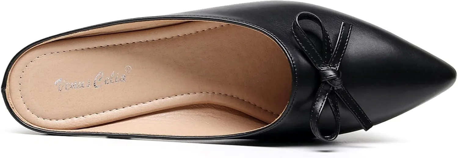VenusCelia Women's Funkier Flat Mule