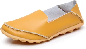 VenusCelia Women's Streamline Comfort Walking Flat Loafer