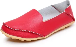 VenusCelia Women's Streamline Comfort Walking Flat Loafer
