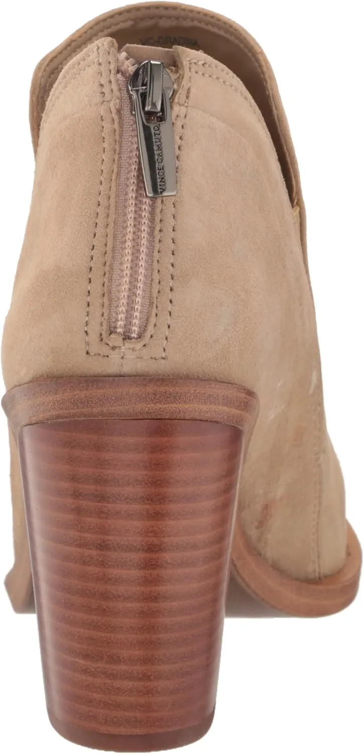 Vince Camuto Women's Gradina Stacked Heel Bootie Ankle Boot