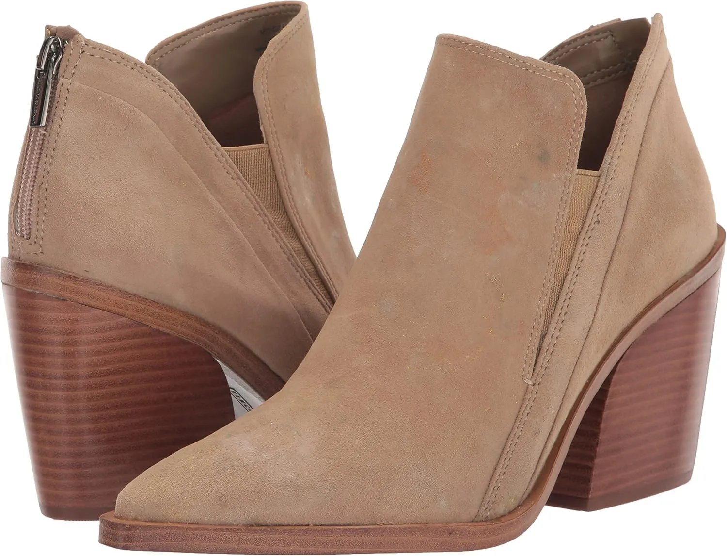 Vince Camuto Women's Gradina Stacked Heel Bootie Ankle Boot