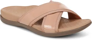 Vionic Merced Women's Cross Strap Slide Orthotic Sandals
