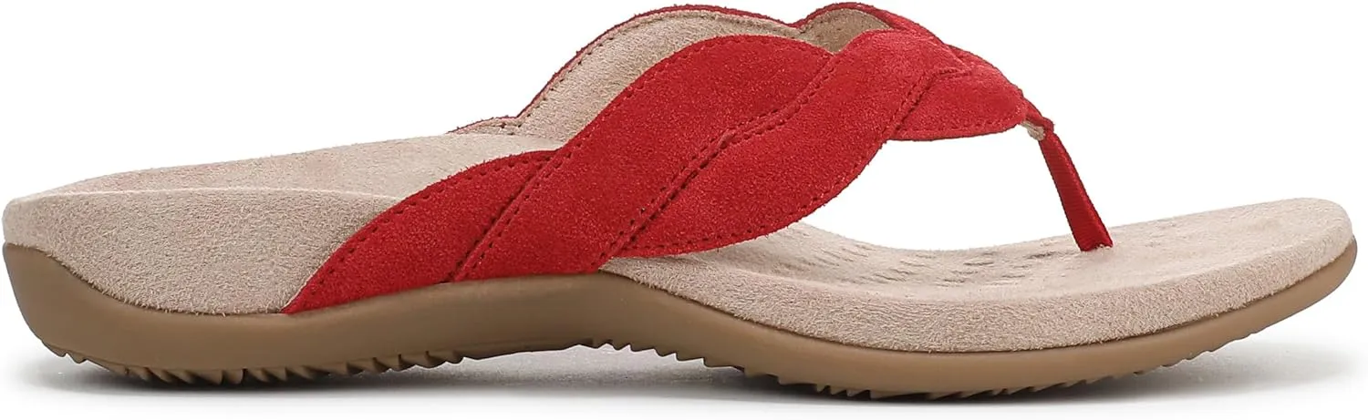 Vionic Women's Bella Braid Thong Sandals Flip-Flop