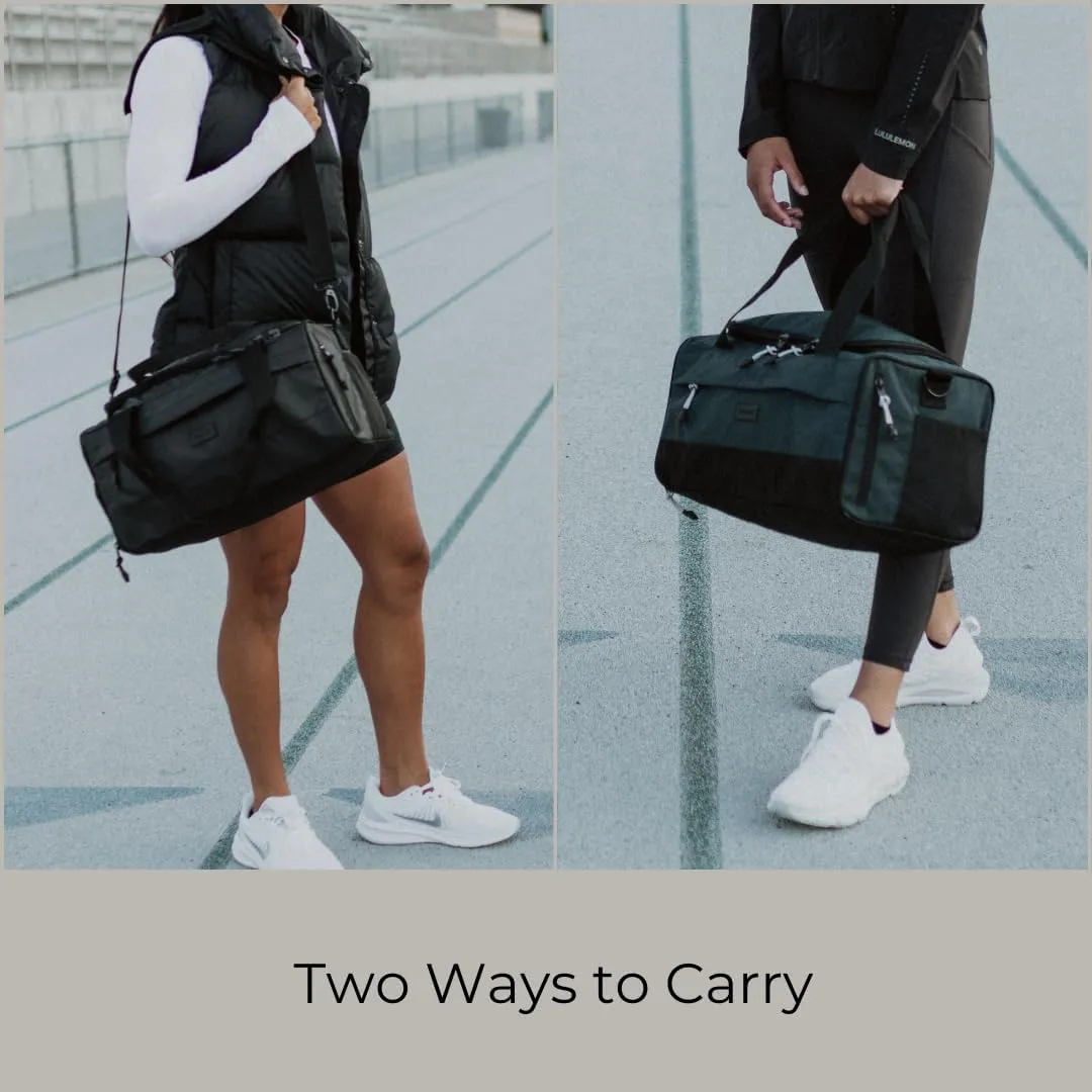 Vooray 23L Boost Duffel Bag – Small Travel & Gym Bag with Shoe Pocket, Weekender for Women & Men, Ideal for Overnight, Sports, and Workouts
