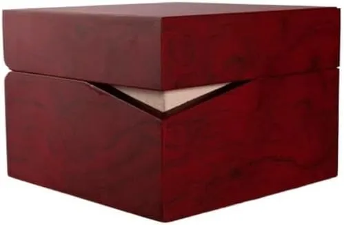 Watch Box Watch Storage Box Solid Wood Flip Cover Watch Box Watches Box (D)