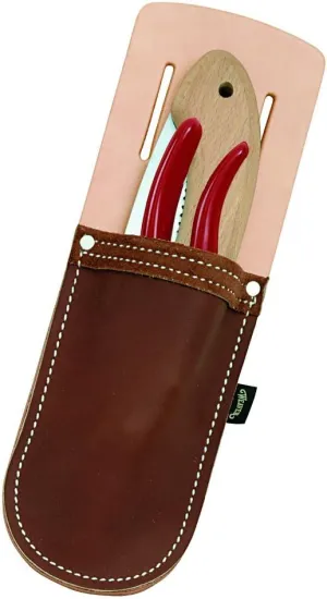 Weaver Arborist ARS Folding Saw Pouch with Pruner Pouch Tan/Brown