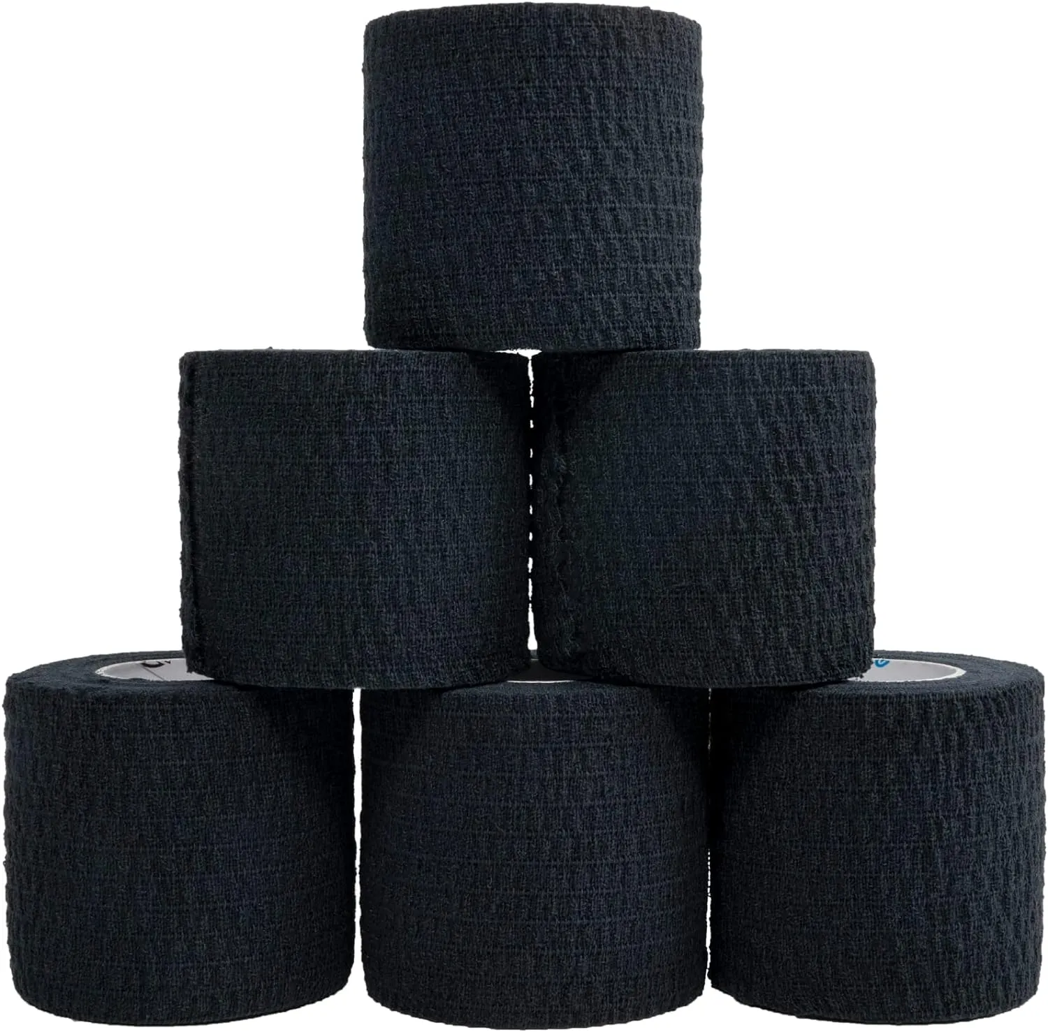 Weightlifting Tape, Stretch Sports Tape for Wrist and Hand Use, 6 Rolls, Black