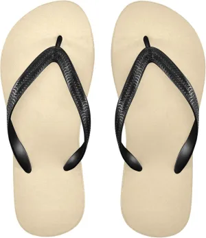 Wheat Flip Flops for Women/Men Sandals Home Slippers Hotel Spa Bedroom Travel Beach