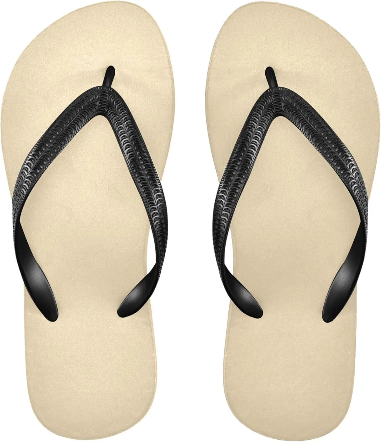 Wheat Flip Flops for Women/Men Sandals Home Slippers Hotel Spa Bedroom Travel Beach