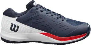 Wilson Men's Rush Pro Ace Clay Tennis Shoe, Navy Blazer White Infrared, 7.5 Men