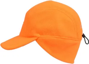 Windproof Fleece Hat with Ear Flaps | Reflective for Safety | Adjustable Elastic Draw String for Comfort
