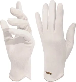 Winter Gloves for Women: Touchscreen Fashion Slim Cut Suede Warm Gloves with Thermal Crystal Velvet Lined for Travel