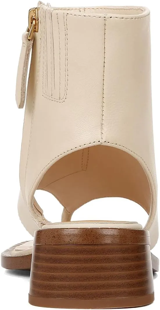 Women Ankle Sandals Boots Chunky Low Heels Flip Flop Open Toe Side Zippers Shoe Shopping Party Prom Size 4-16 US