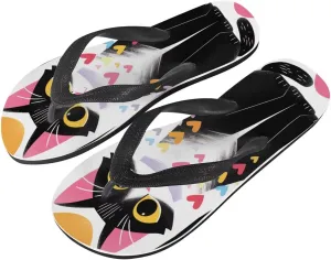 Women Sea Wave Flip Flop Sandal, Cute Lotus Orthotic Flip Flops Lightweight Flat Sandals Indoor Outdoor for Summer