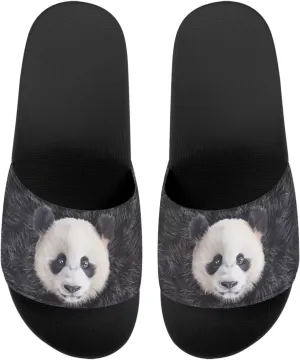 Womens Animal Printed Flat Sandals Non Slip Slide Sandals Shower Slippers Unisex Cute Summer Slide Slippers