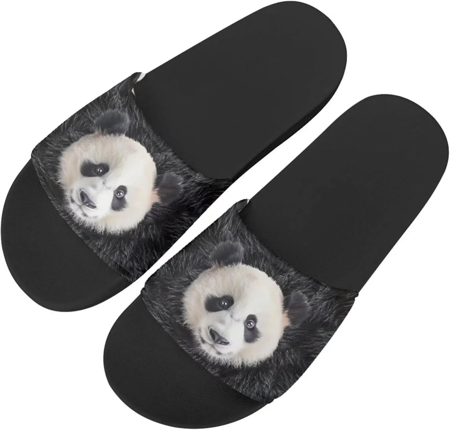 Womens Animal Printed Flat Sandals Non Slip Slide Sandals Shower Slippers Unisex Cute Summer Slide Slippers