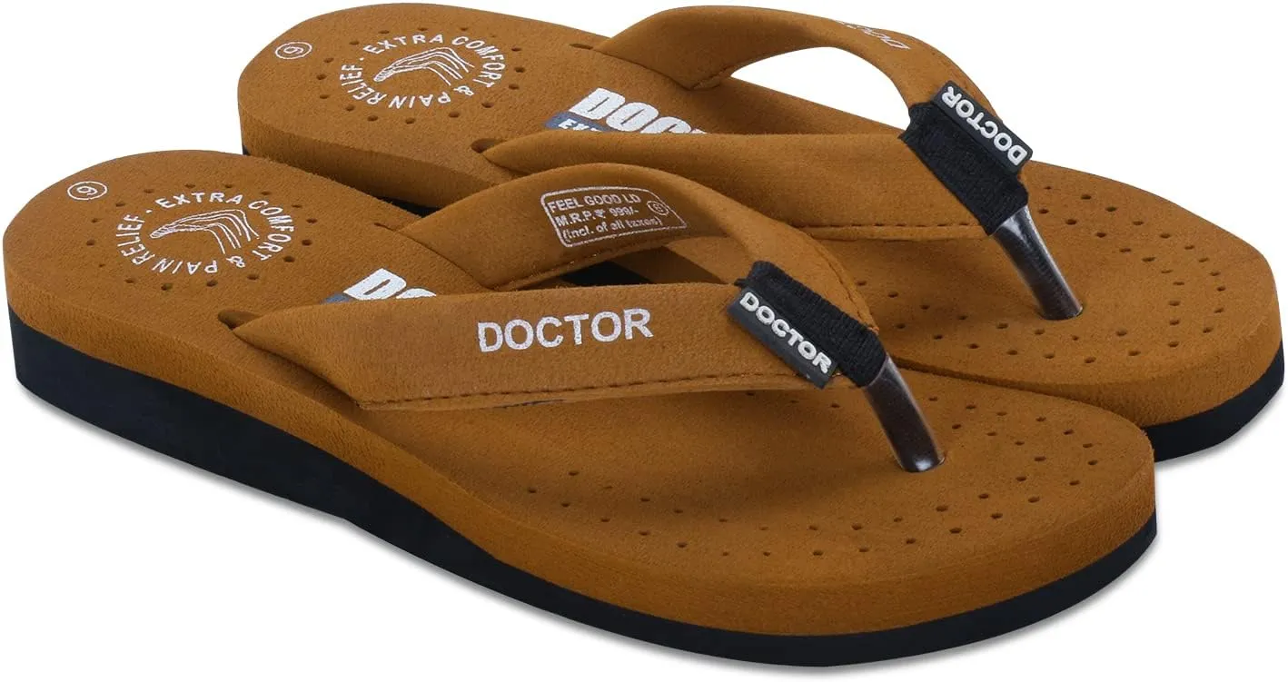 Women's Care Orthopaedic Diabetic Comfortable MCR Flip-Flop Slippers D-16