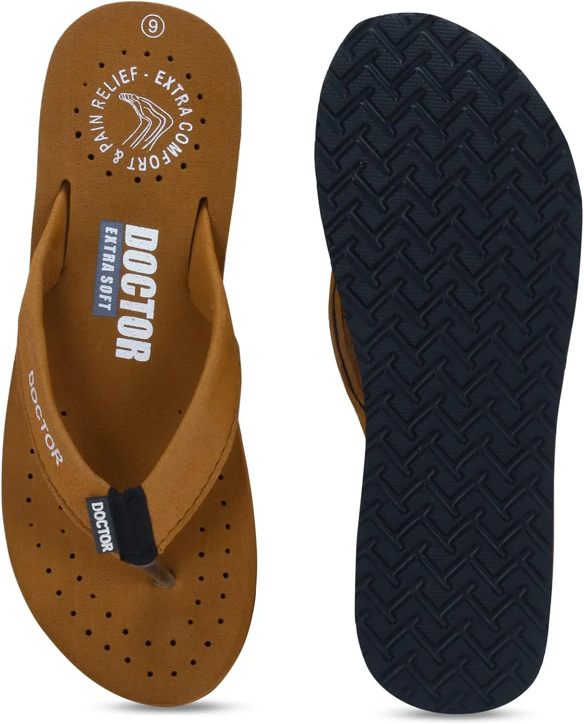 Women's Care Orthopaedic Diabetic Comfortable MCR Flip-Flop Slippers D-16