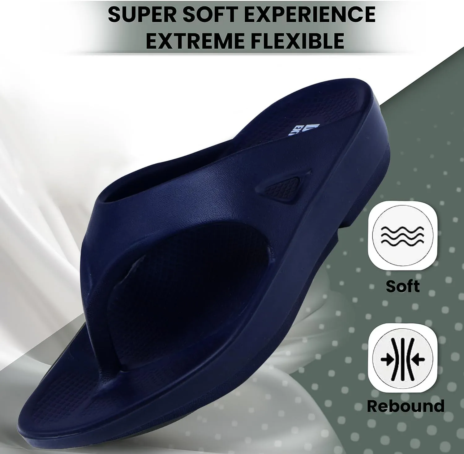 Women's Classic Ultra Soft Flip Flops/Slippers with Cushion FootBed for Adult | Comfortable & Light Weight| Stylish & Anti-Skid| Waterproof & Everyday Slip-on for Ladies/Girls D-510
