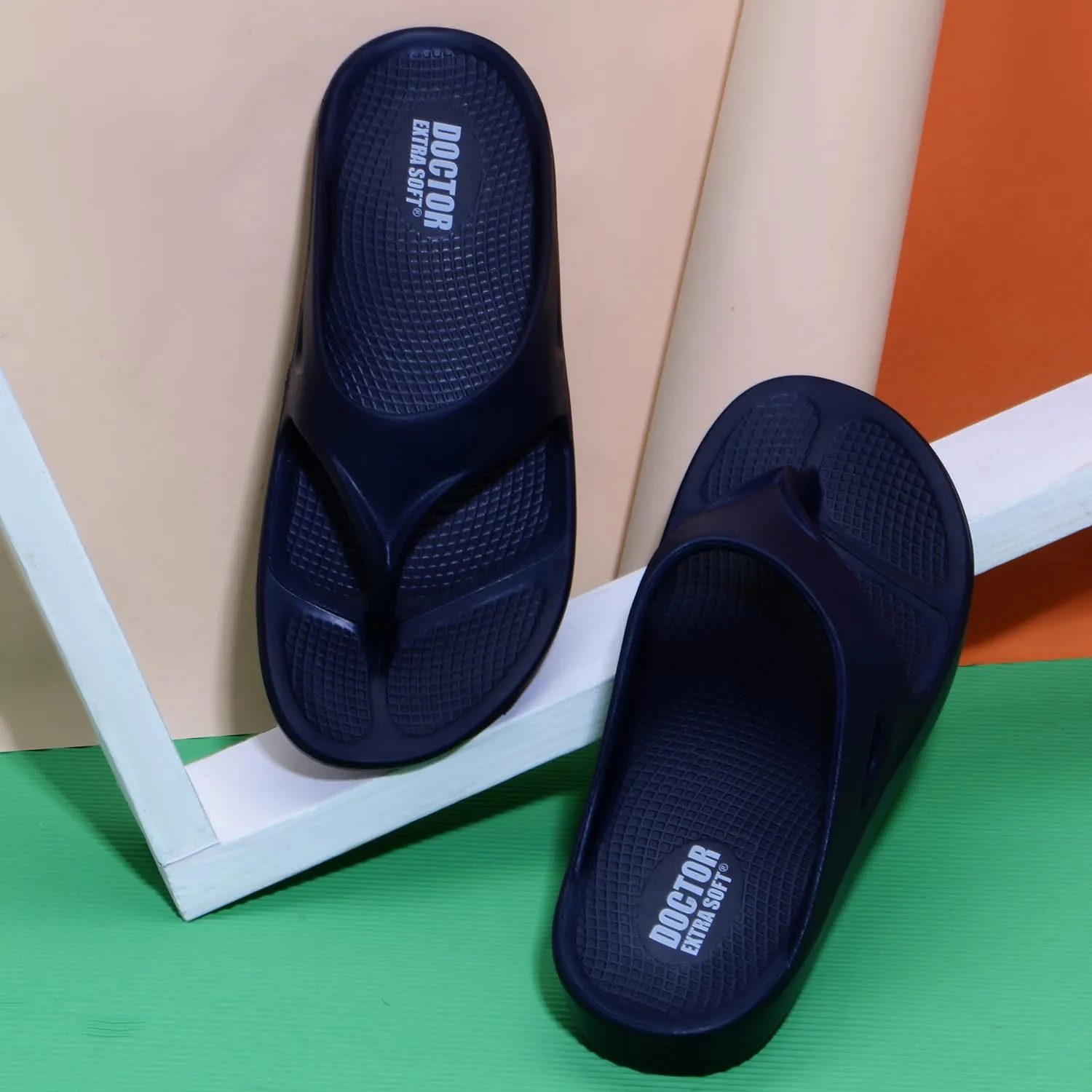 Women's Classic Ultra Soft Flip Flops/Slippers with Cushion FootBed for Adult | Comfortable & Light Weight| Stylish & Anti-Skid| Waterproof & Everyday Slip-on for Ladies/Girls D-510