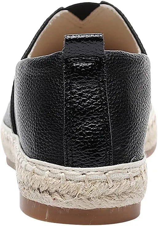 Women's Comfort Loafer Flats Low-Top Slip-on Casual Espadrilles
