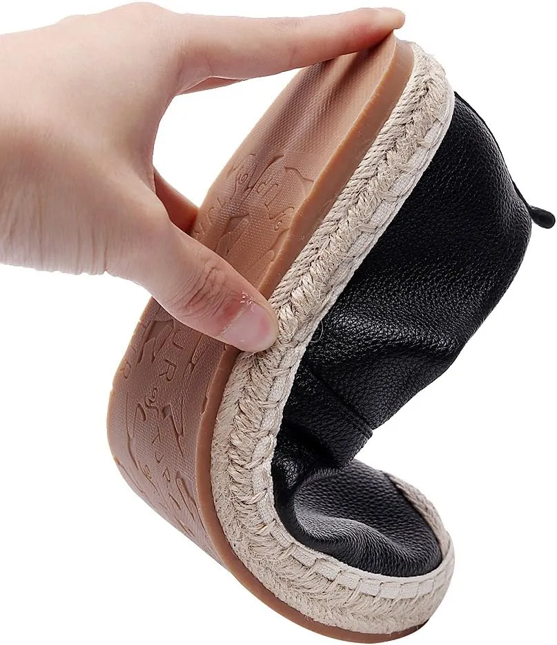 Women's Comfort Loafer Flats Low-Top Slip-on Casual Espadrilles