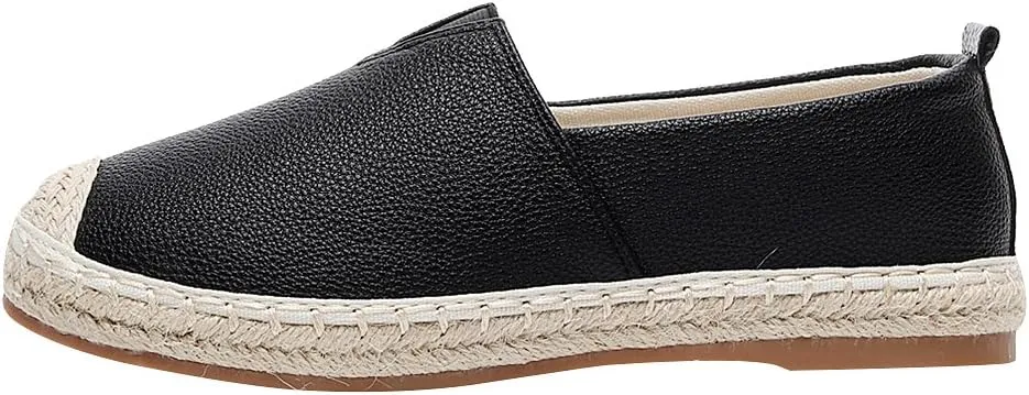 Women's Comfort Loafer Flats Low-Top Slip-on Casual Espadrilles