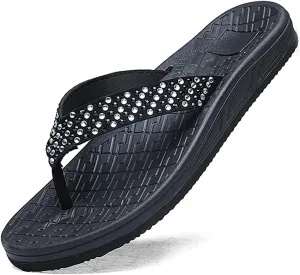 Women's flip-flops Sandals Summer beach slippers Classic comfort Lightweight casual non-slip durable flip-flops suitable for indoor and outdoor