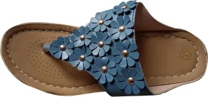 Women's New Summer Floral Wedge Flip-flops