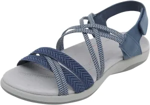 Women's Outdoor Sandals, Orthopaedic Shoes, Open Toe Flip Flops, Comfortable Leisure Mules, Trendy Summer Beach Slippers