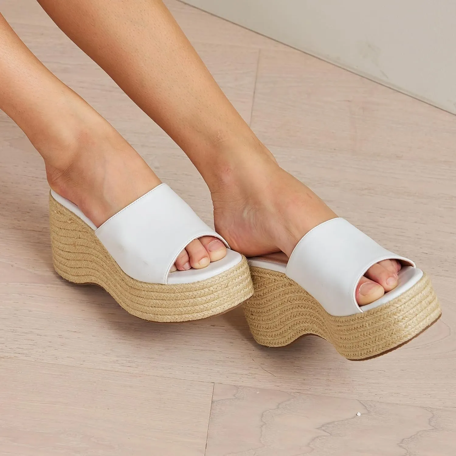 Women's Platform Wedge Espadrille Sandals wedge heel Sandals For Women Summer Beach