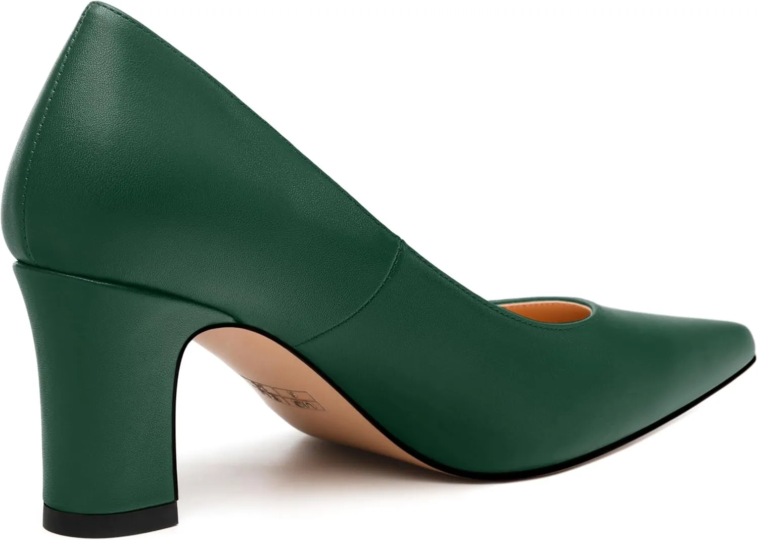 Women's Pumps, Pointed Closed Toe Mid Heel, Fashion Solid Matte Daily Working Party Shoes for Women 2.5Inch