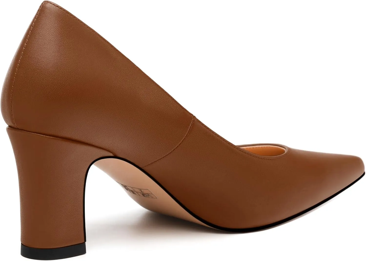 Women's Pumps, Pointed Closed Toe Mid Heel, Fashion Solid Matte Daily Working Party Shoes for Women 2.5Inch
