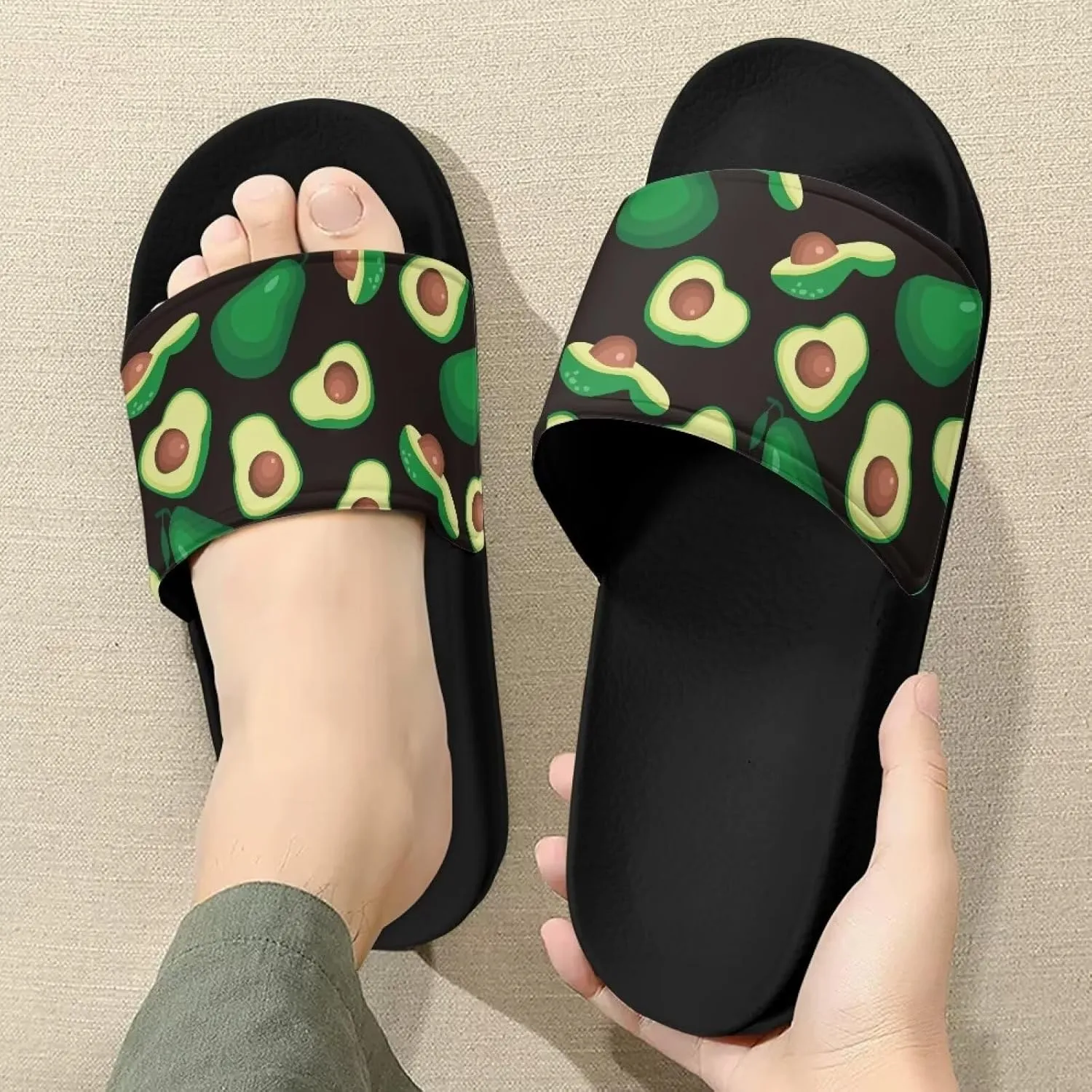 Womens Summer Slippers Beach Sandals for Women Non Slip Shower Shoes
