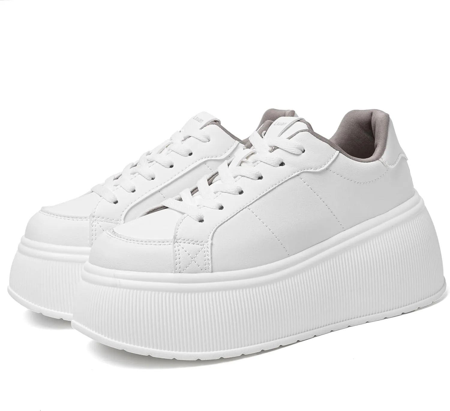 Women's Thick-Soled Fashion Sports Shoes Classic Wedge Casual Lightweight Low-top Walking Shoes